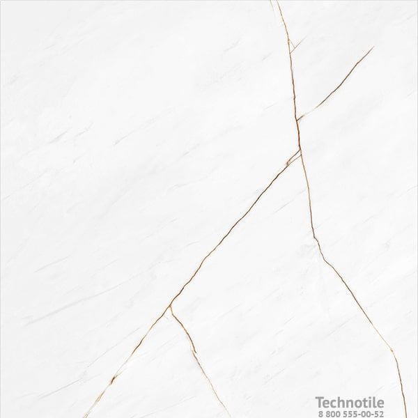 Плитка керамогранит Граните Сиена Белый легкое лаппатирование