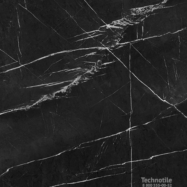 Плитка керамогранит Нейва G395 Черный матовый