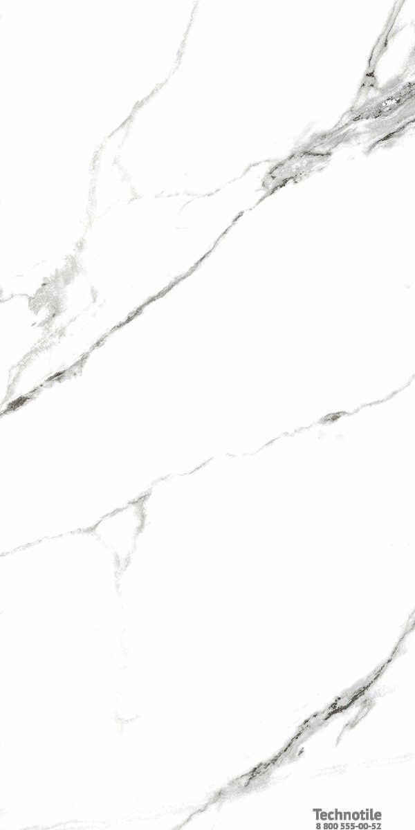 Плитка керамогранит Нейва ГР390 Белый матовый