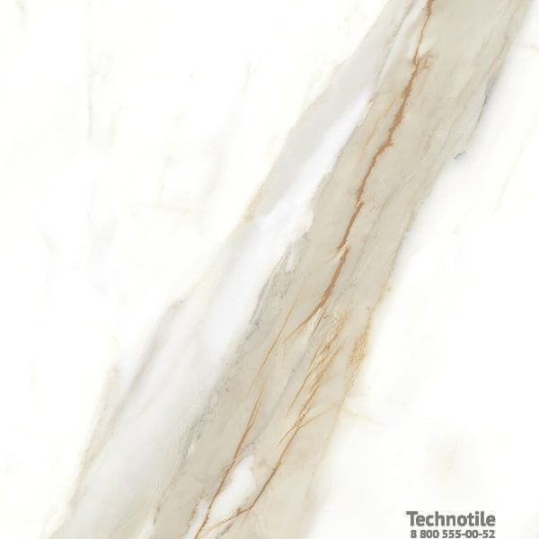 Плитка керамогранит Нейва ГР392 Бежевый полированный