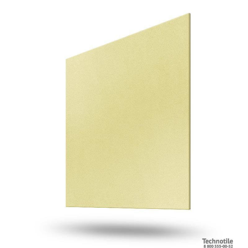 Плитка керамогранит Моноколор UF035 Светло-желтый матовый