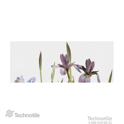 Панно керамическое Ирис тип 1  глянцевый