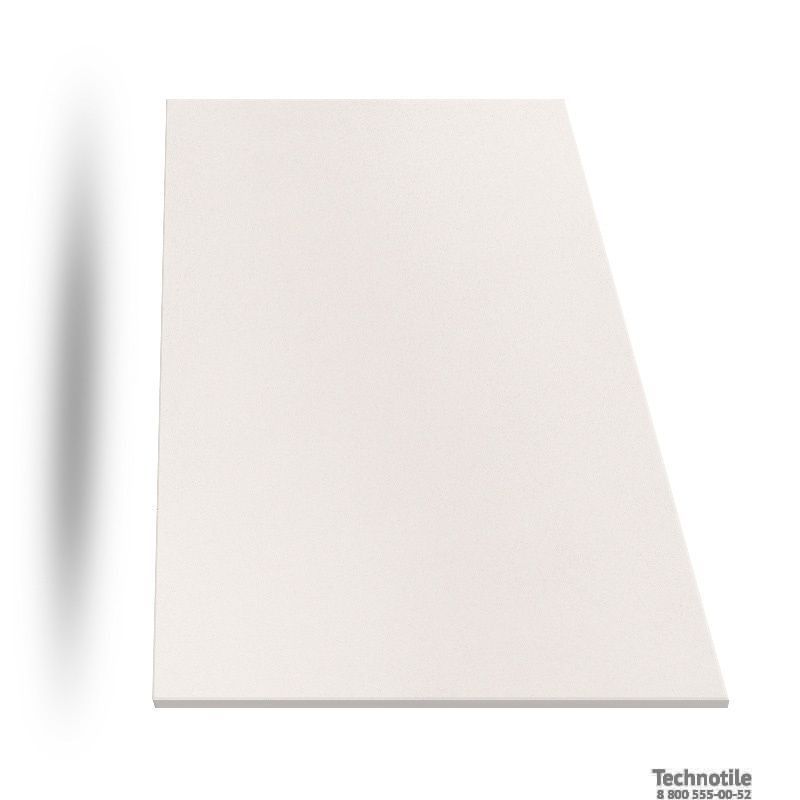 Плитка керамогранит Моноколор UF010 Светло-молочный матовый