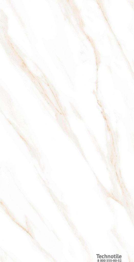 Плитка керамогранит Onlygres Мрамор MOG102 Белый полированный