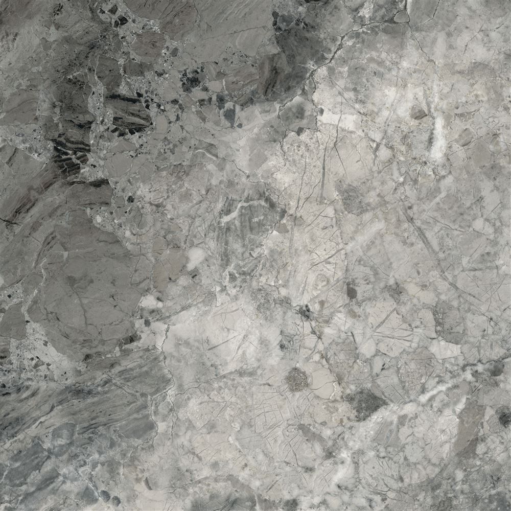 Плитка керамогранит MarbleSet Иллюжн Темно-серый лаппатированный
