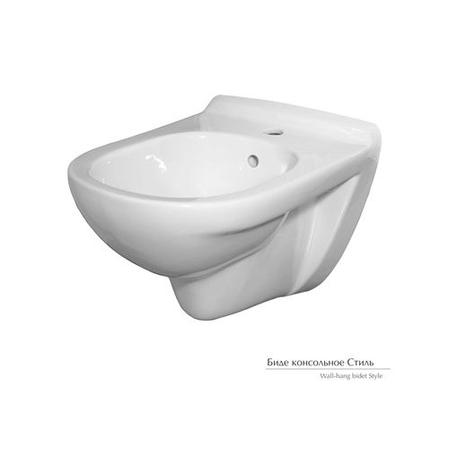 Биде консольное Стиль