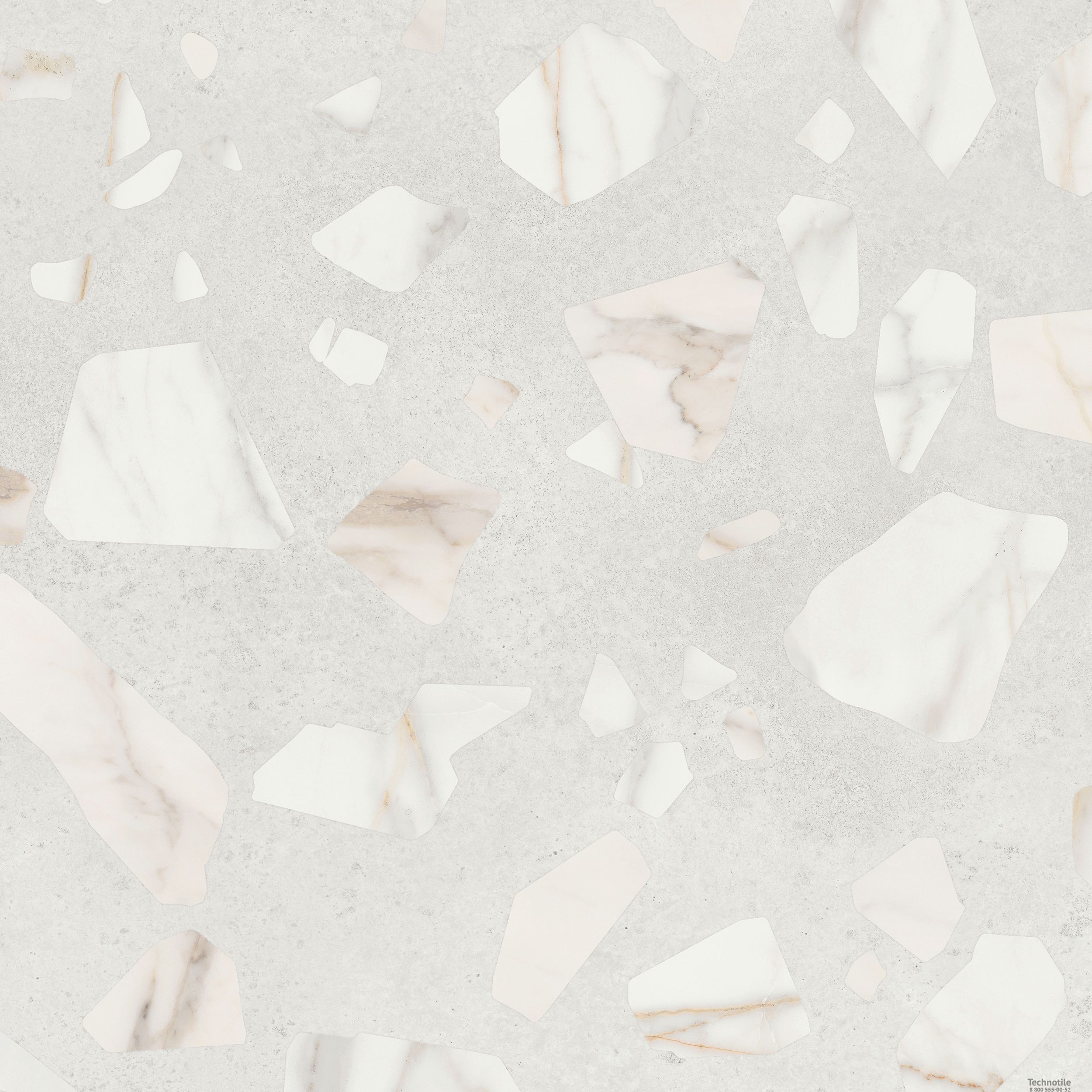 Плитка керамогранит Арти AT01 Серый матовый