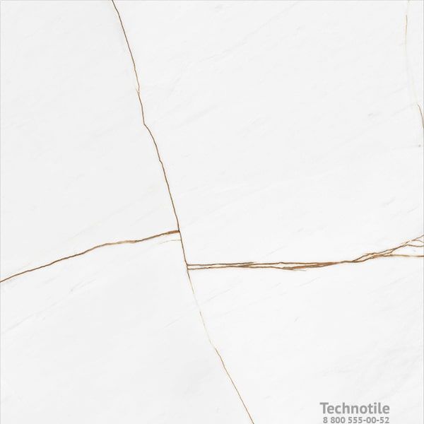 Плитка керамогранит Граните Сиена Белый матовый