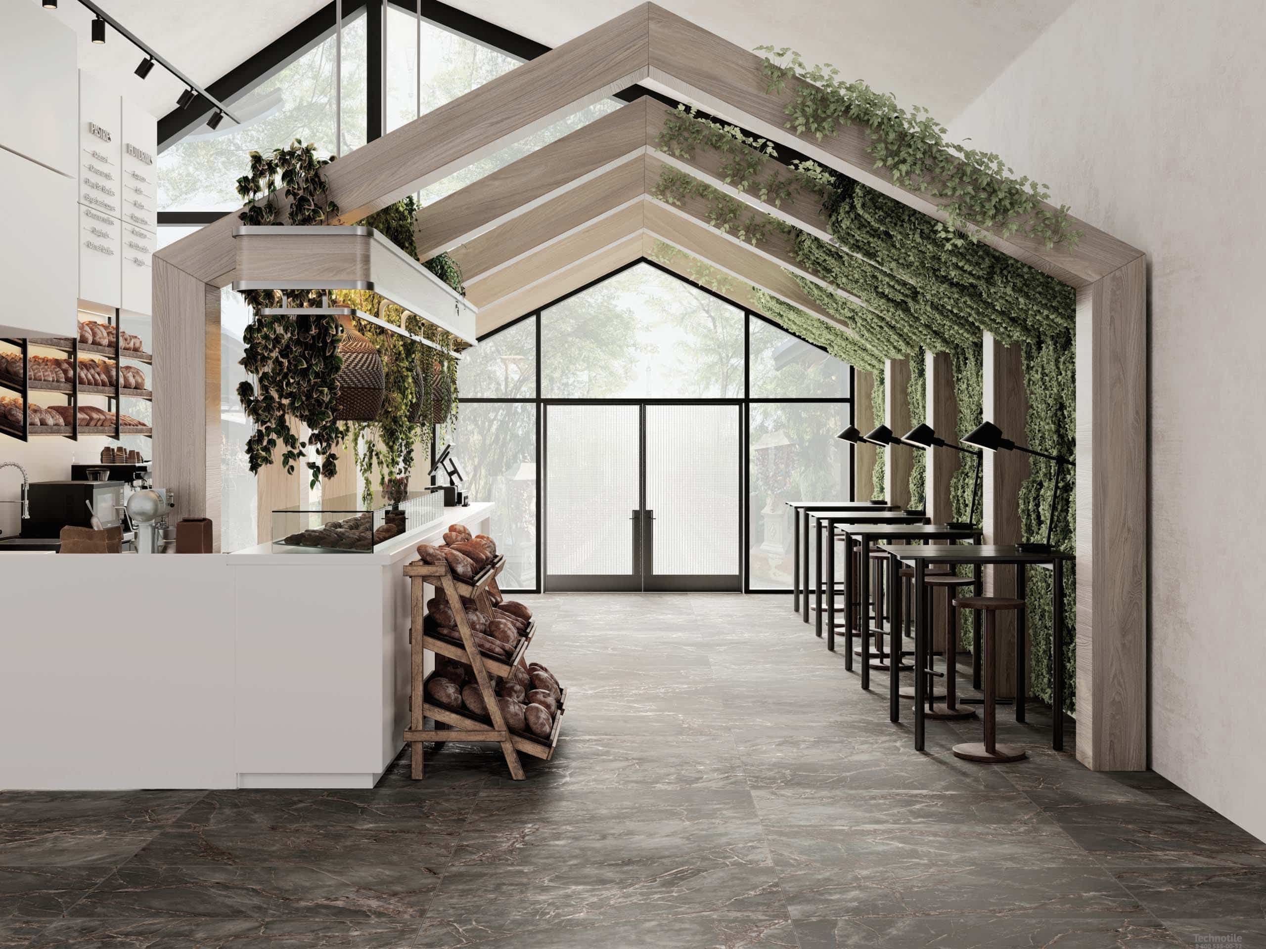 Плитка керамогранит Интенс IN01 Серый матовый