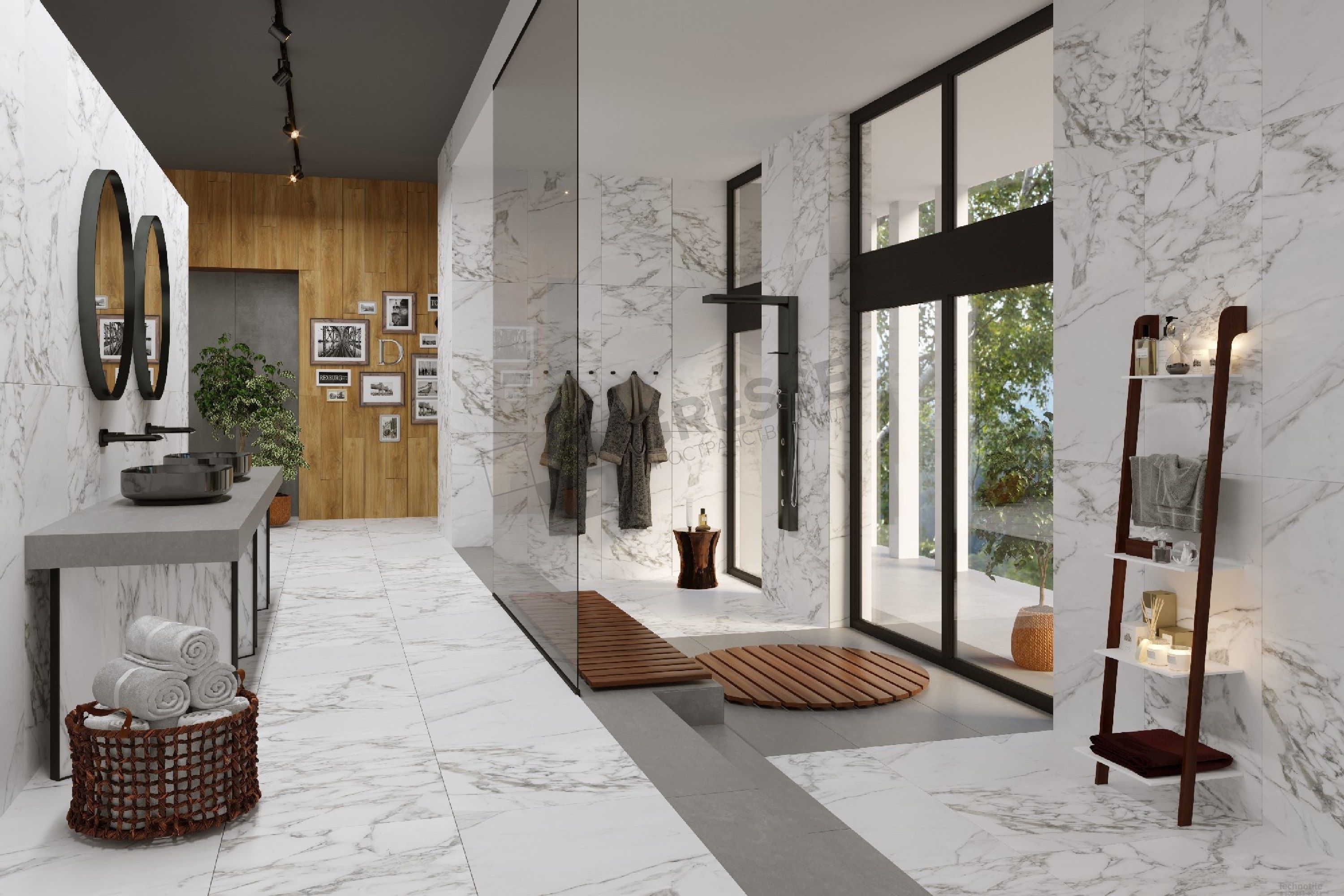 Плитка керамогранит Эллора GRS01-18 Пепельный матовый