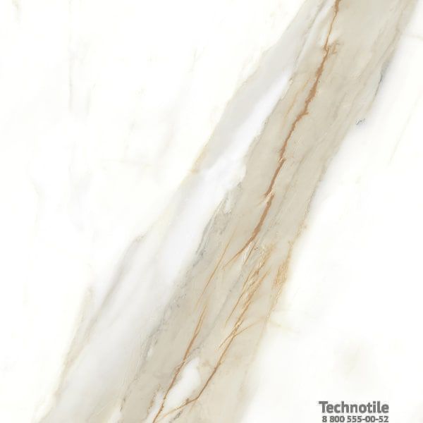 Плитка керамогранит Нейва ГР392 Бежевый полированный