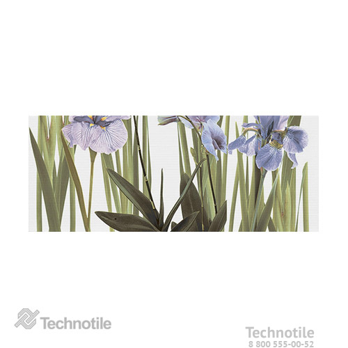 Панно керамическое Ирис тип 3  глянцевый