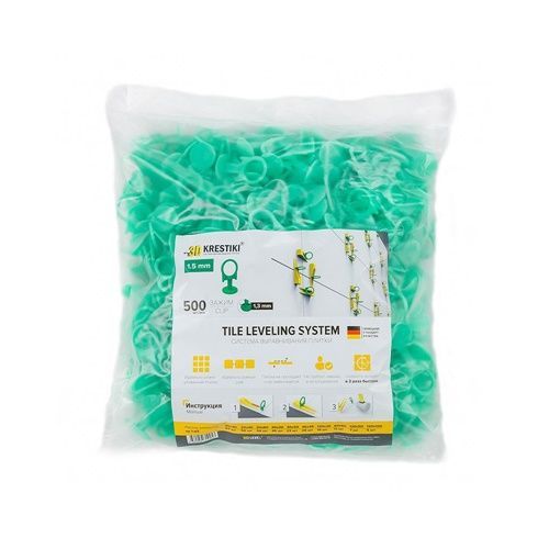 Зажим Profi 1,5мм (500шт) 