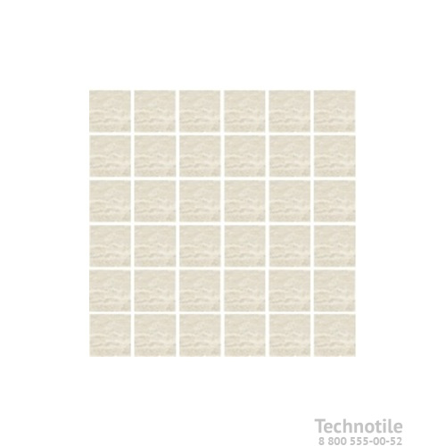 Мозаика керамогранит Тиволи 1 Светло-серый матовый