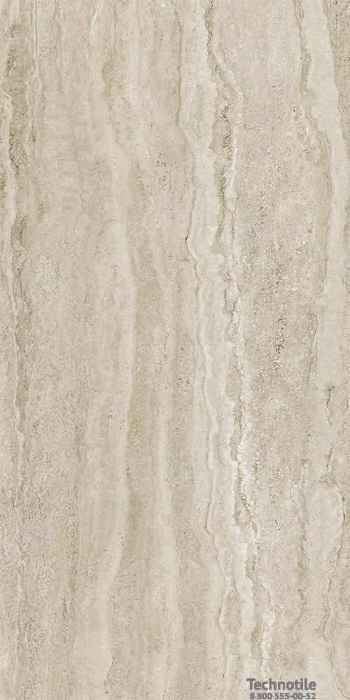 Плитка керамогранит СитиСтоун K951847R Травертин Линейный матовый