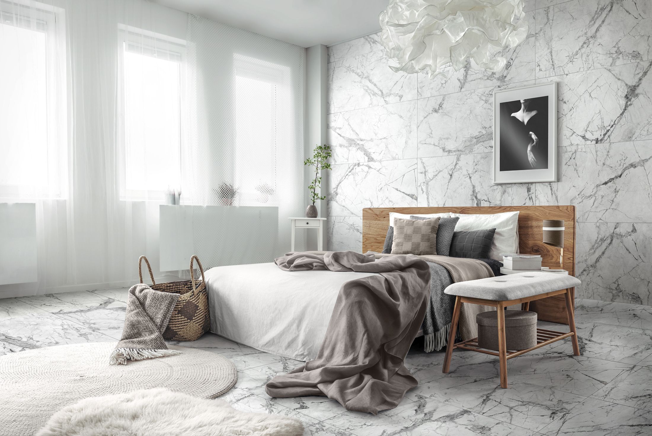 Плитка керамогранит Граните Люссо Серый матовый