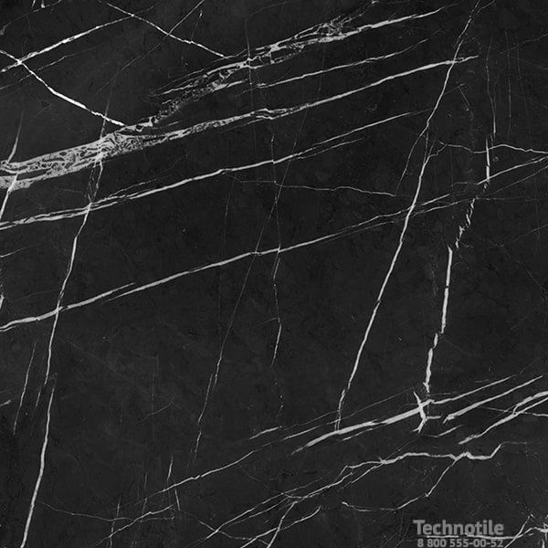 Плитка керамогранит Нейва G395 Черный матовый