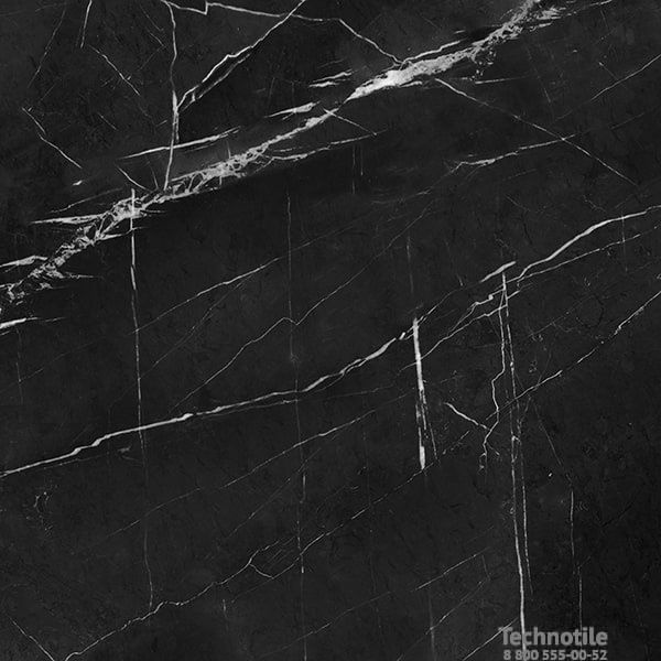 Плитка керамогранит Нейва ГР395 Черный матовый