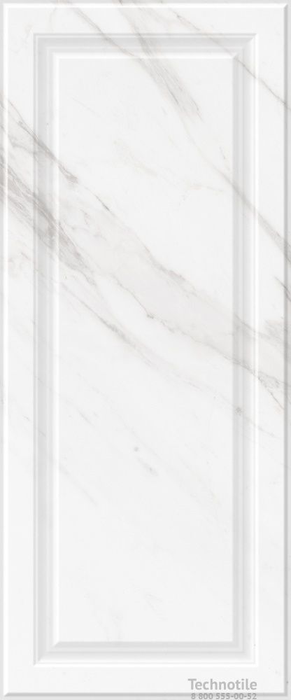 Плитка керамическая Noir 01 White глянцевый