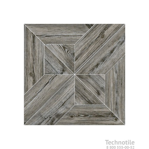 Плитка керамогранит Боско 4 Серый матовый