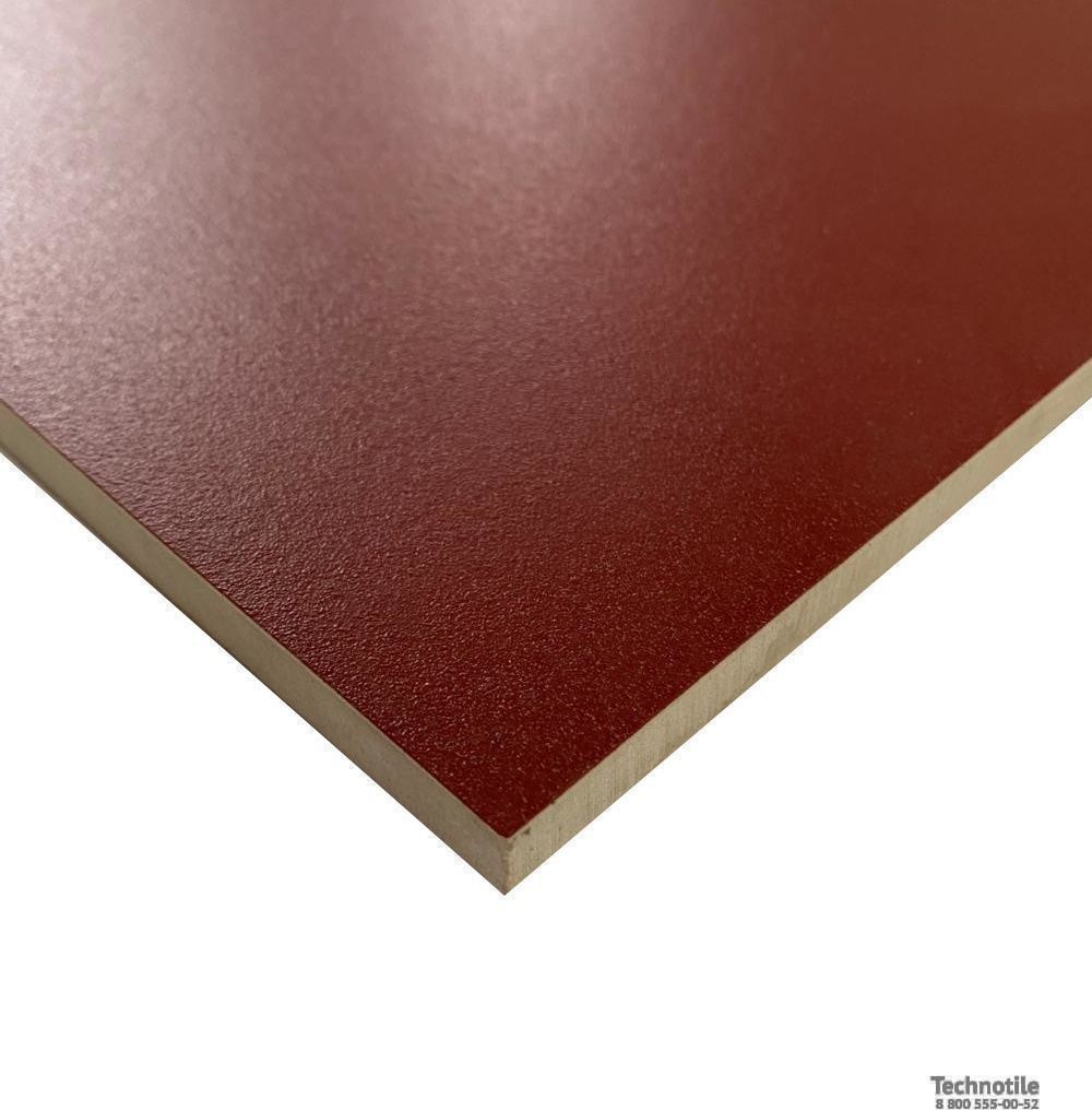 Плитка керамогранит ГРЕС UP060 Бордо матовый