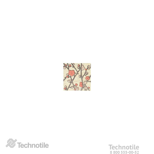 Декор керамический Сакура 3  матовый
