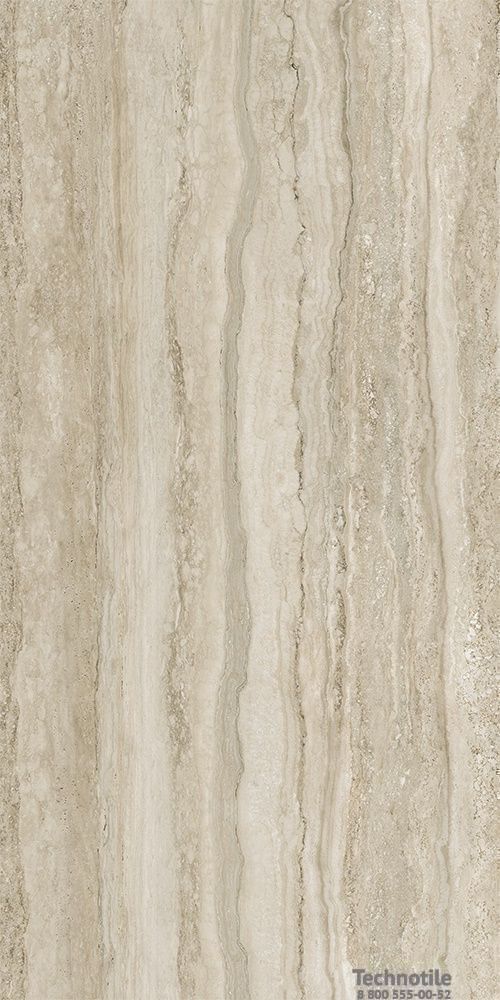 Плитка керамогранит СитиСтоун K951847R Травертин Линейный матовый