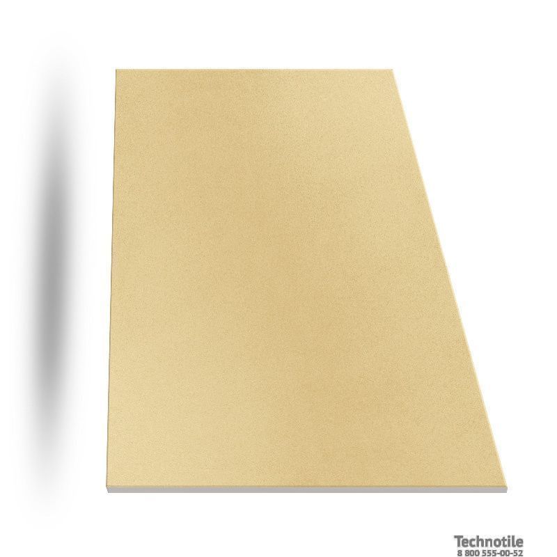 Плитка керамогранит Моноколор UF011 Желтый матовый