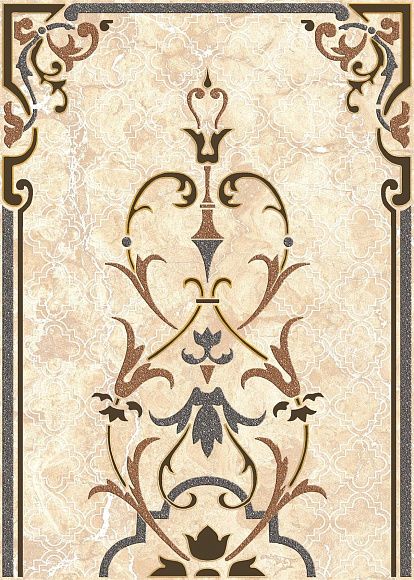 Декор керамический D2 Изабель матовый