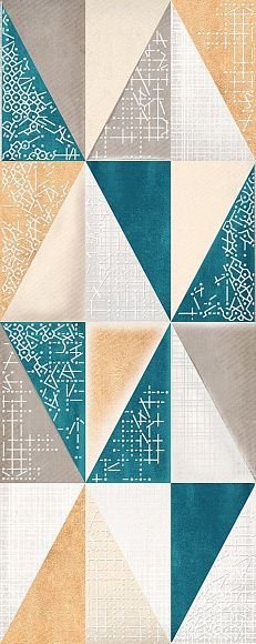 Декор керамический Eclipse Indigo Mix глянцевый