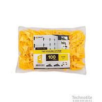 Зажим Quattro 1,5мм для большеформатной плитки (100шт) 