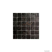 Мозаика керамогранит Граните Сандра Черно-оливковый матовый