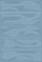 Плитка керамическая Метро 2Т Синий глянцевый