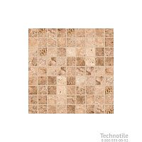 Мозаика m01 керамогранит Tivoli G-243 Коричневый структурный