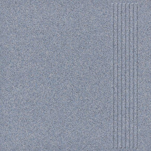 Ступень керамогранит Техногрес Голубой матовый