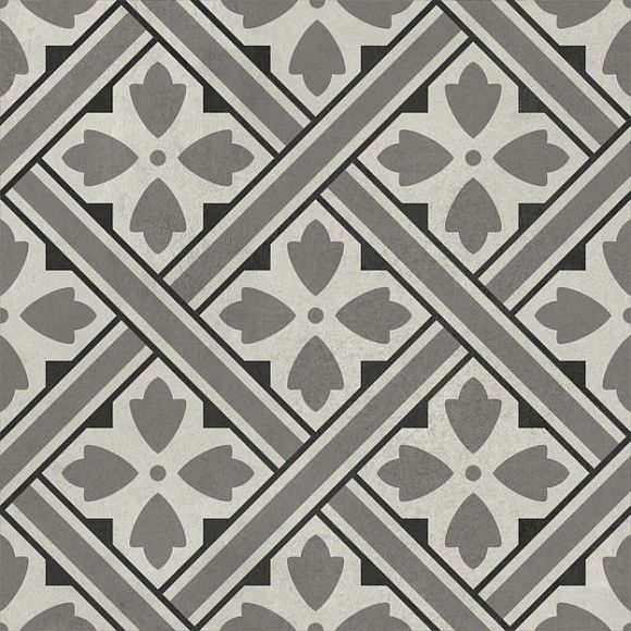 Плитка керамогранит Laurent 592140 Серый матовый